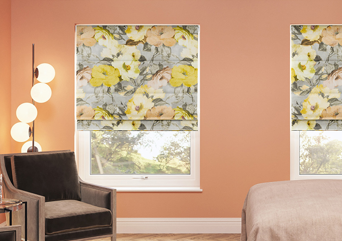 Rosa, Mirage - Motorised Roman Blind - Image 3